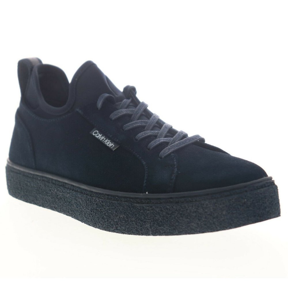 Calvin Klein Ellison Low Dark Navy Suede Sneakers